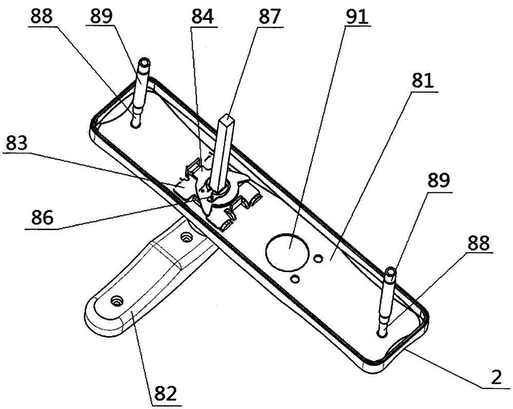 Integrated panel lock cylinder