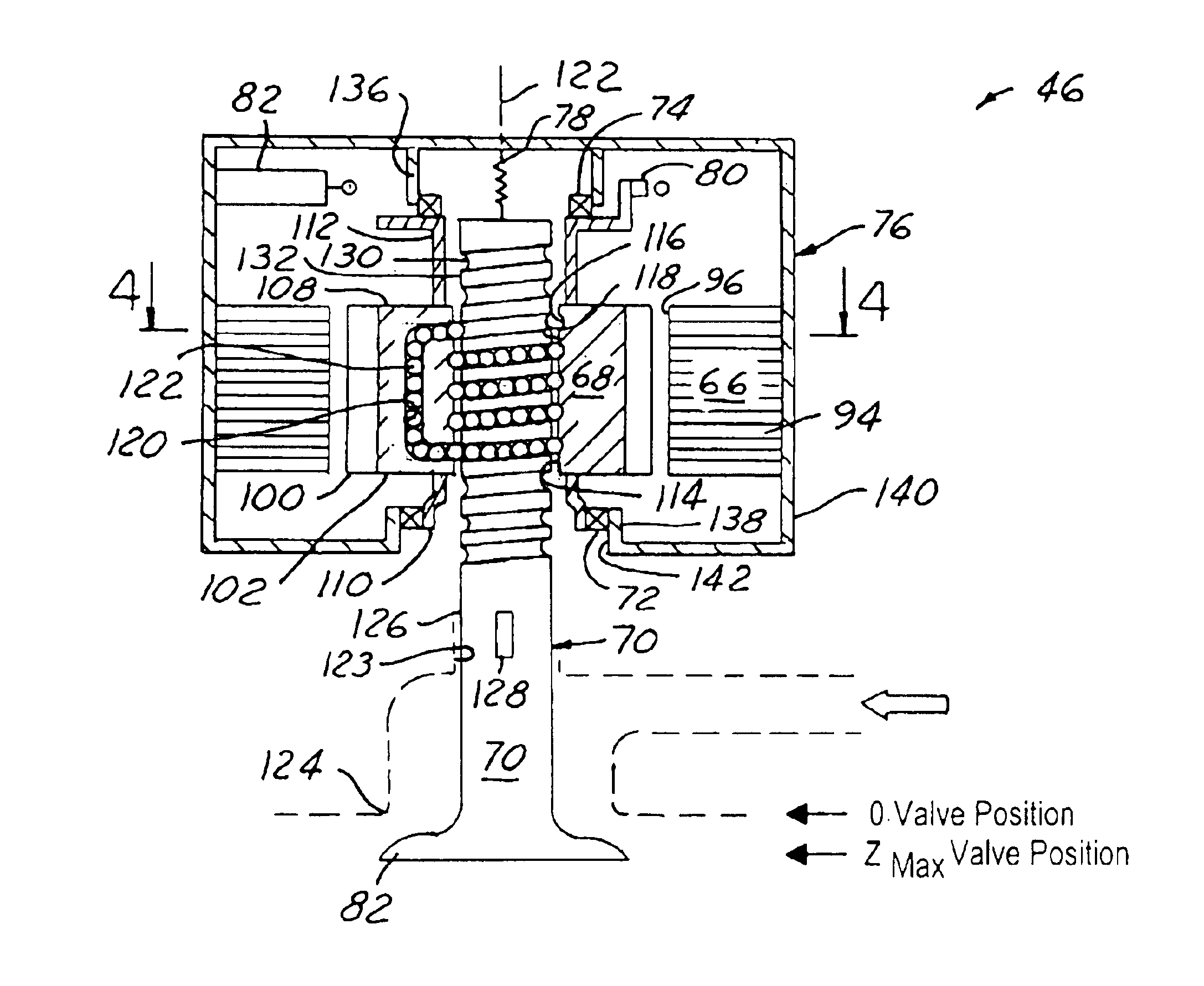 Electromechanical valve assembly for an internal combustion engine