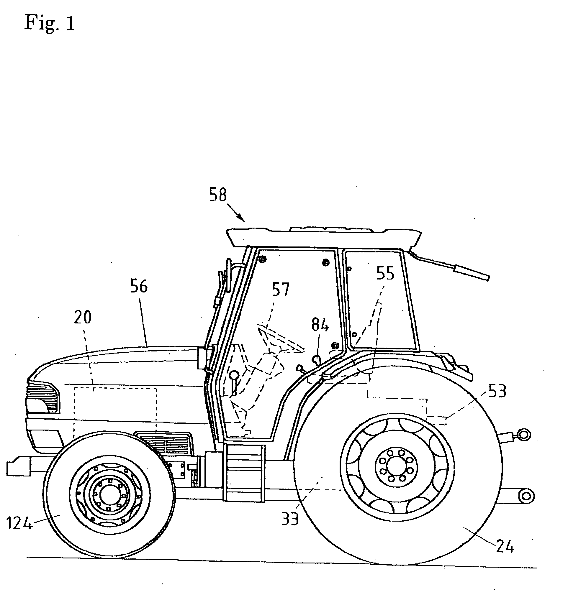 Hydraulic transmission vehicle