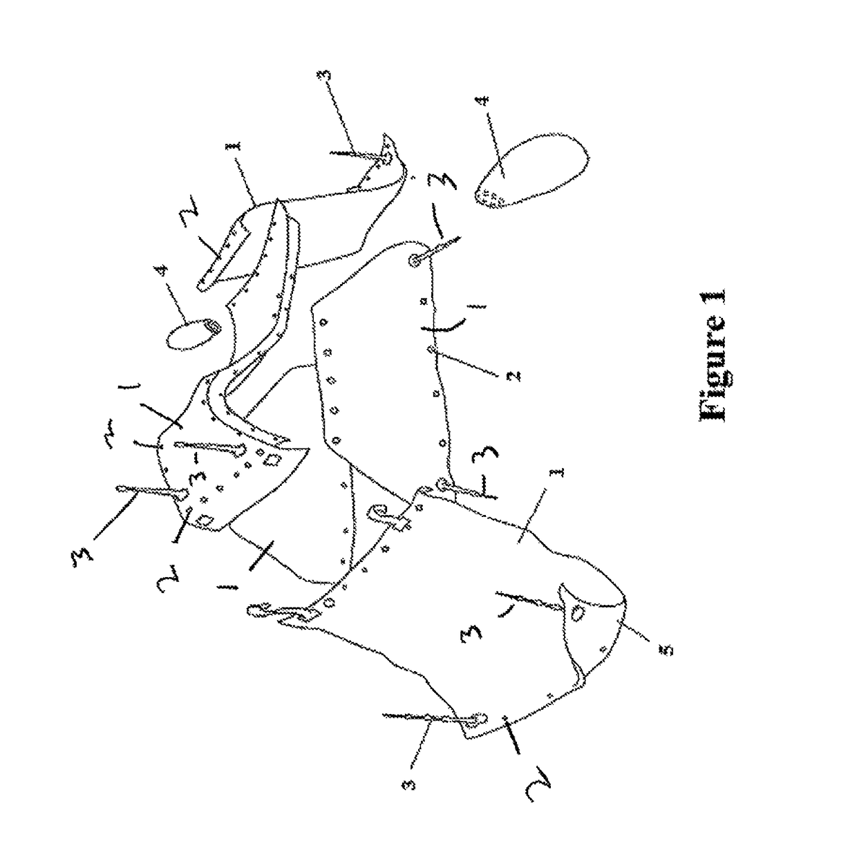 Vehicle covering structure