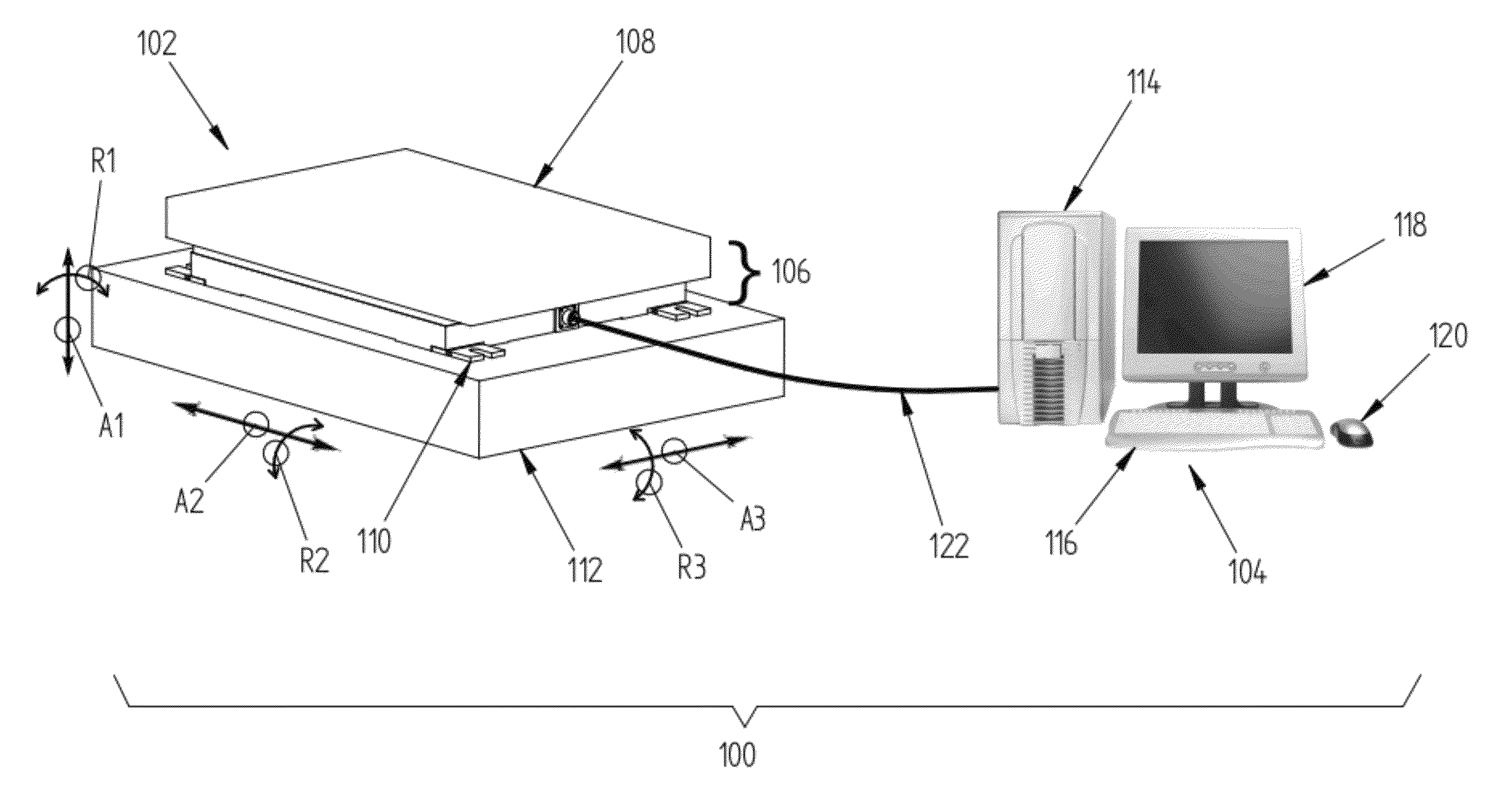 Force measurement system having inertial compensation