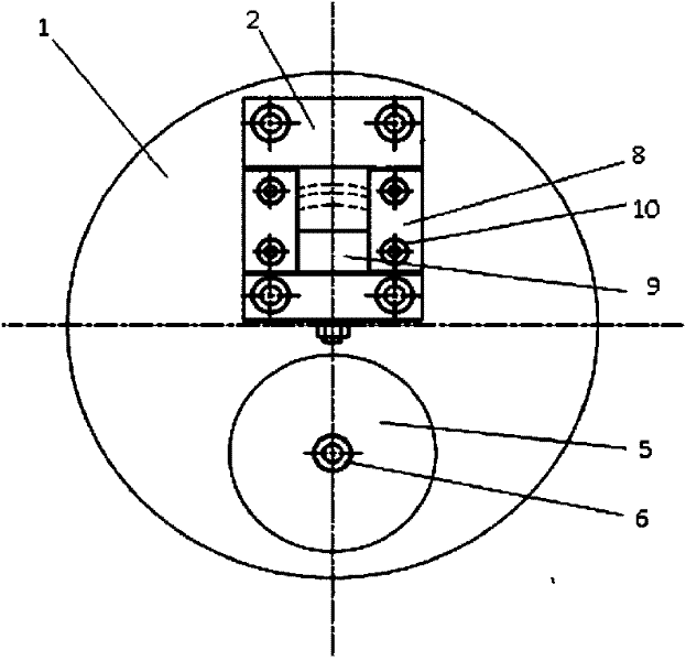 Optical glass scratching testing device