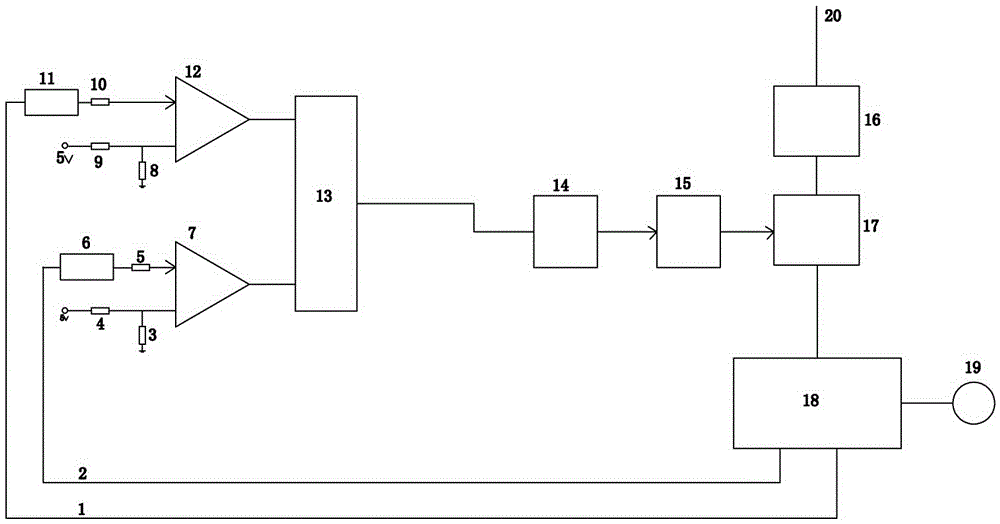 Automatic detection and cut-off device for actuator internal faults