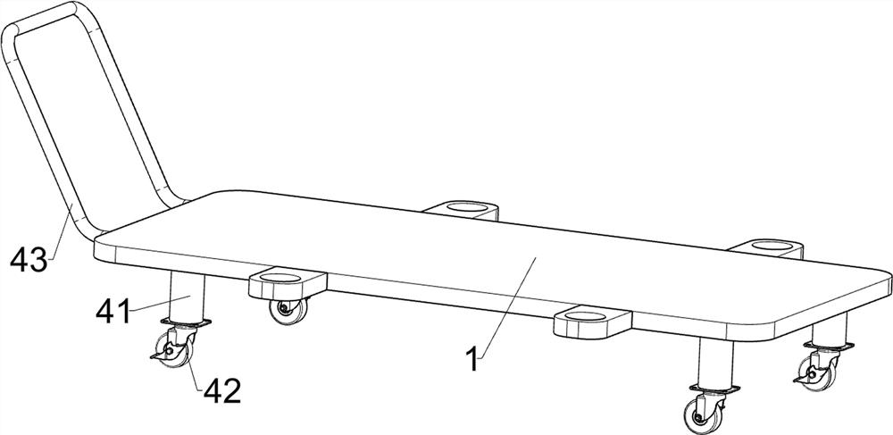 Lifting type landscape tree deadwood cutting device