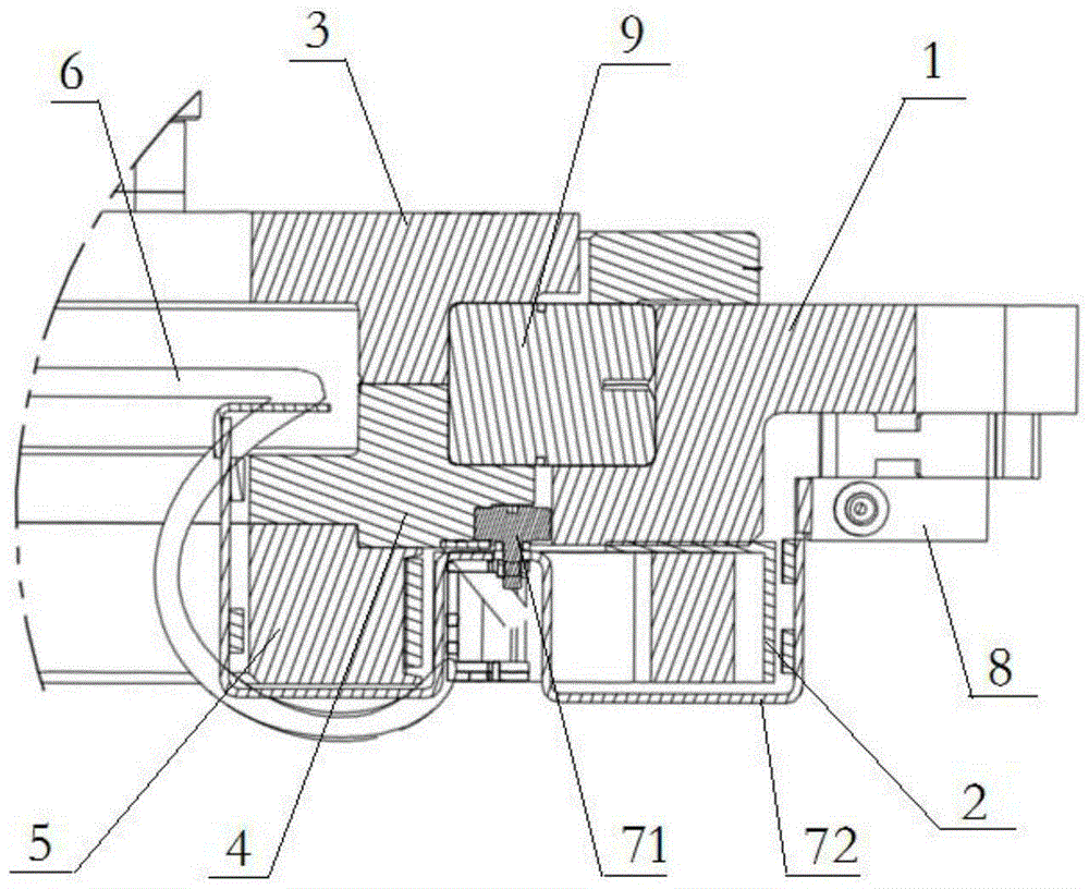 Small-sized bedside CT (computed tomography) scanner