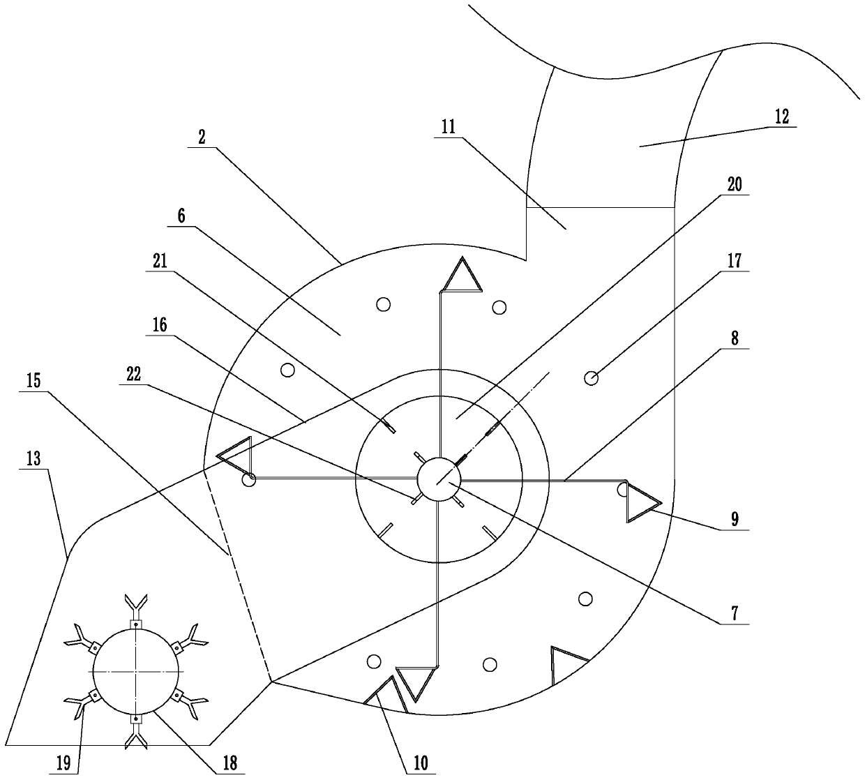 Straw smashing and collecting vehicle and collecting method