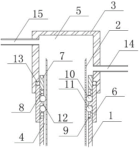 Cathode electrolyzer of a device for preparing sodium metal by electrolysis