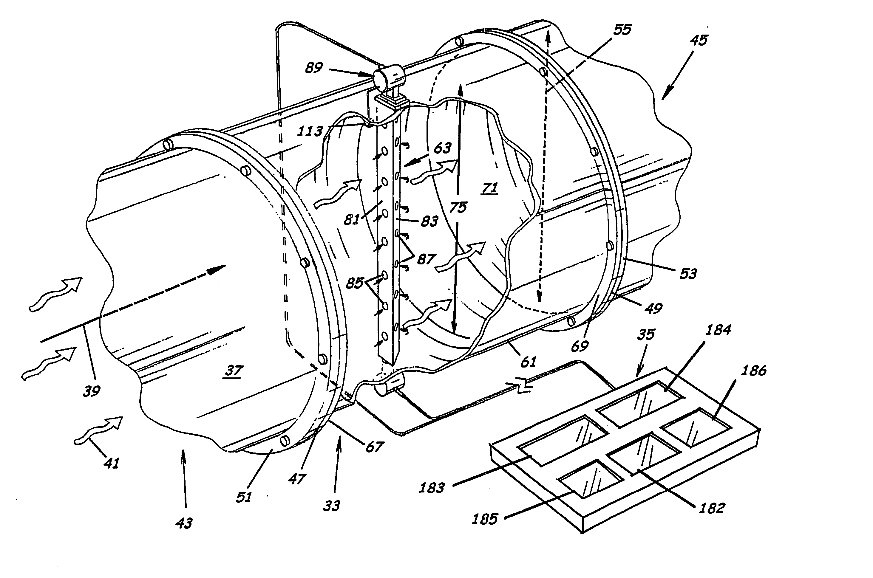 System to measure density, specific gravity, and flow rate of fluids, meter, and related methods