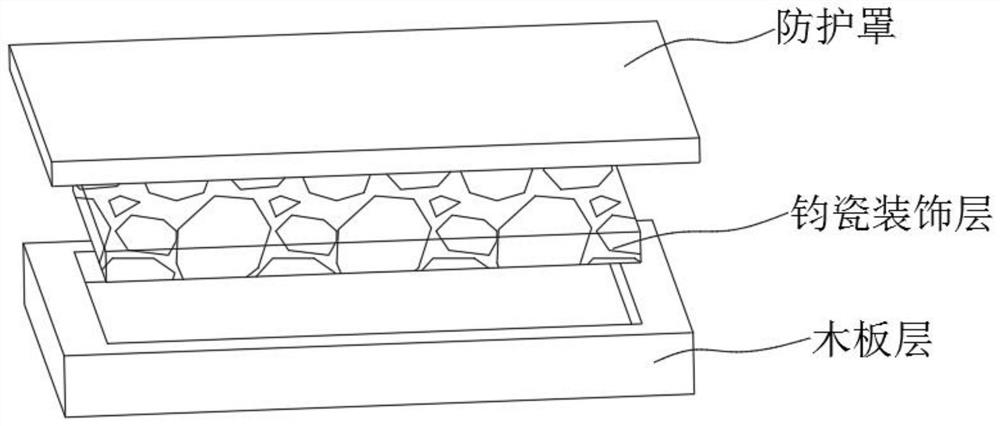 Board for household products and manufacturing method of board