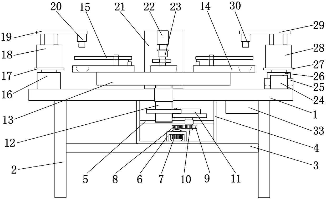 Detecting device for energy-saving lamp production line