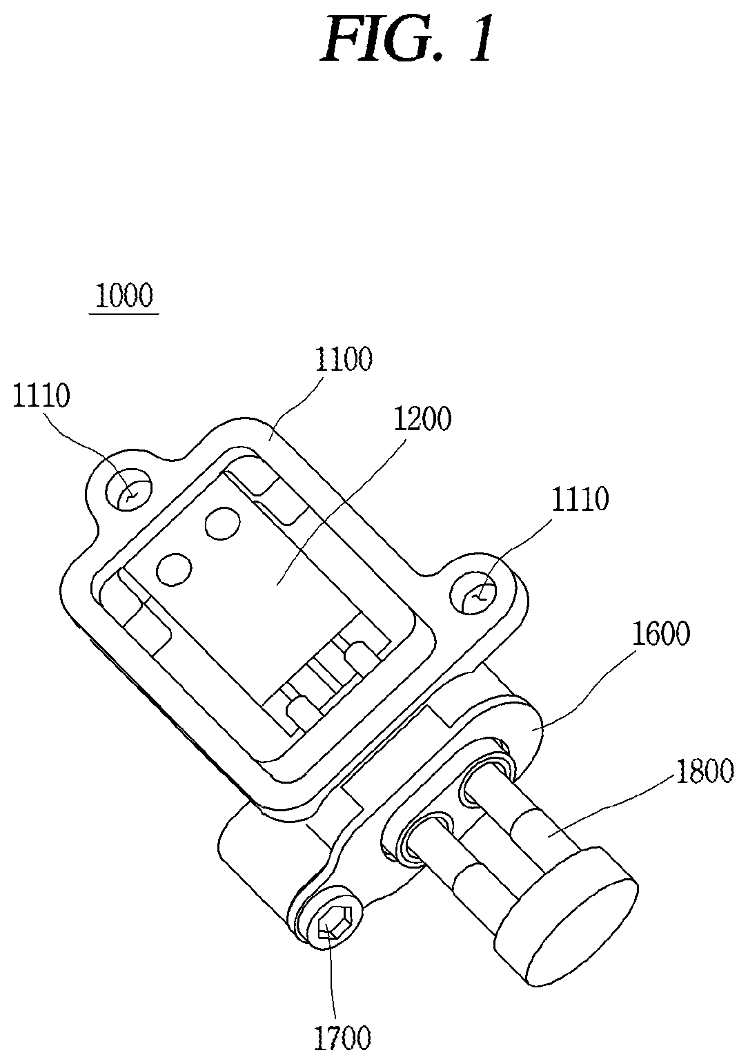 High voltage connector assembly and motor-operated compressor including the same