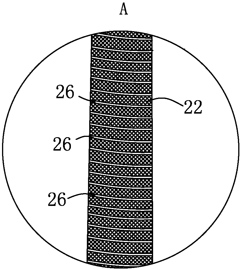 Clarification tank used for treating wastewater in photovoltaic industry