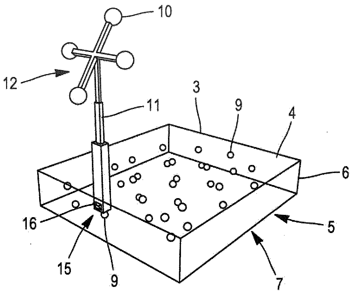 Device and method for automatic recalibration for 3D intraoperative images