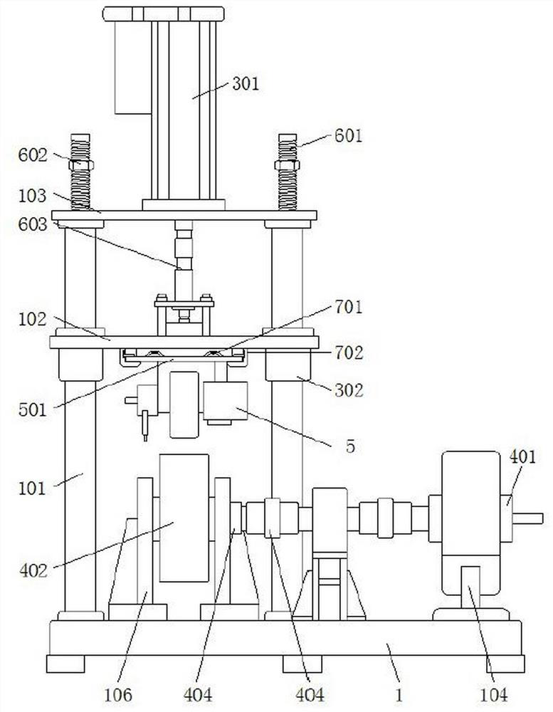 Steering wheel load test platform