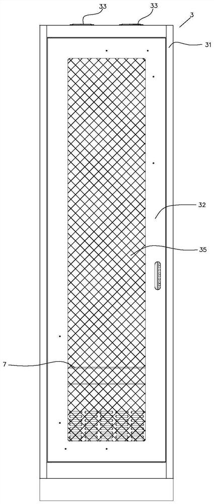 Machine room ventilation cooling system