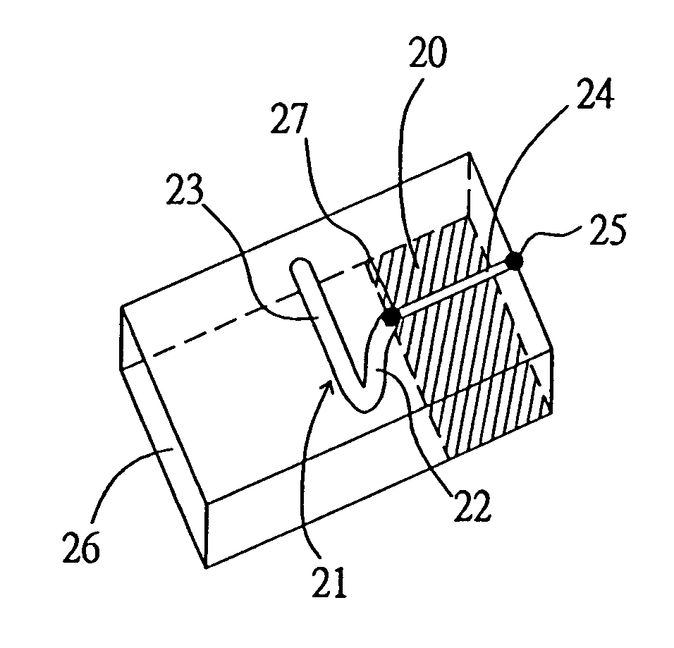 Dual band flat antenna