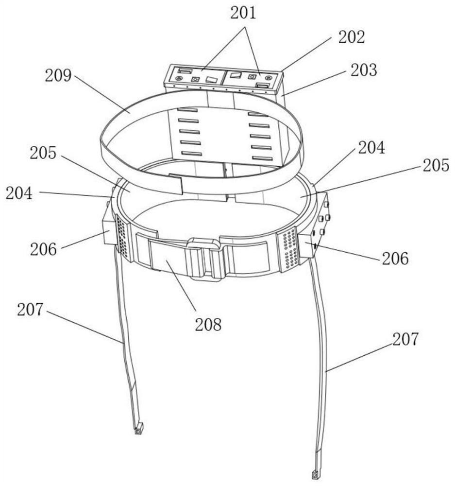 Active type knee-hyperextension lower-limb rehabilitation exoskeleton device