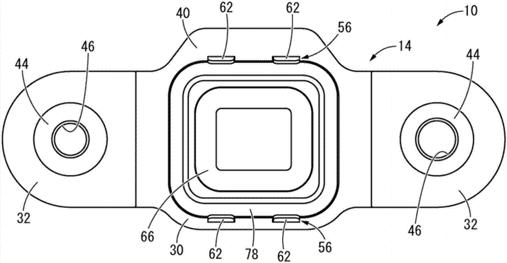 Fluid-filled vibration damping device