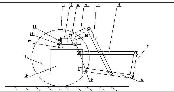 Electric suspension and lifting system for tractor and control method thereof