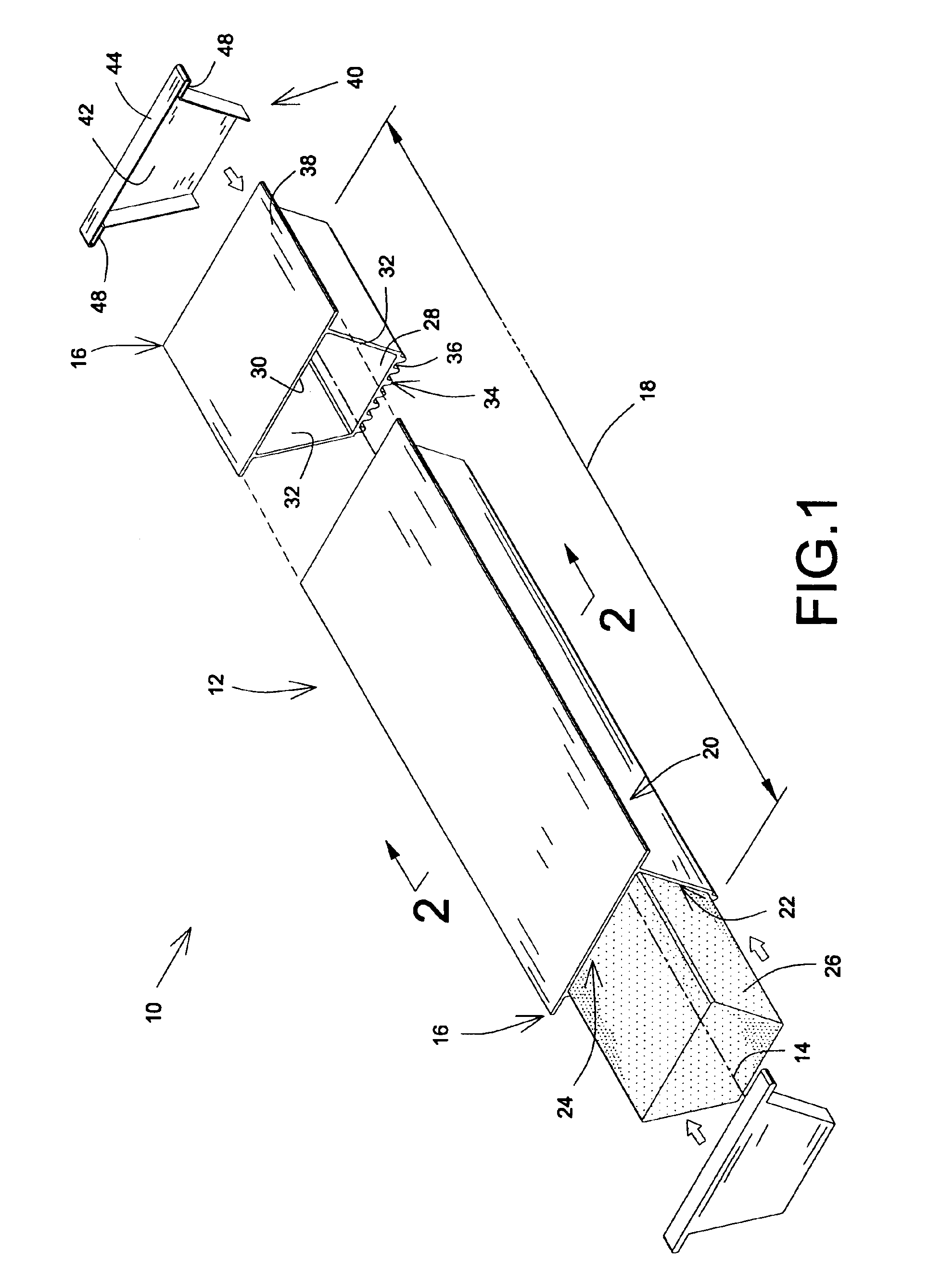 Pontoon with shell therefor