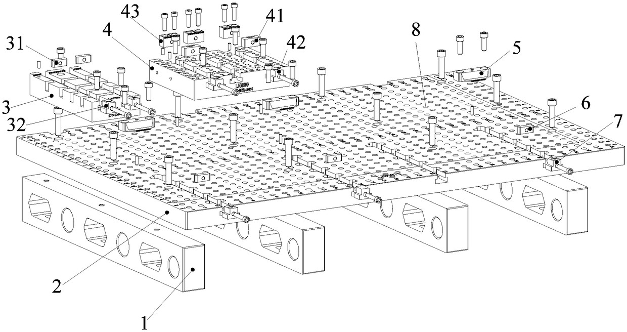 Modular sub-bench set