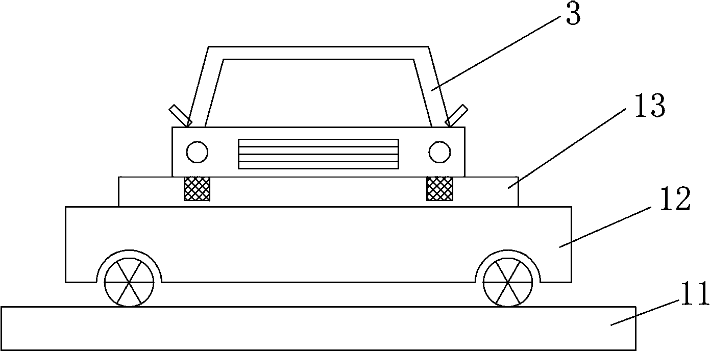 Scraped automobile preprocessing method and production line thereof