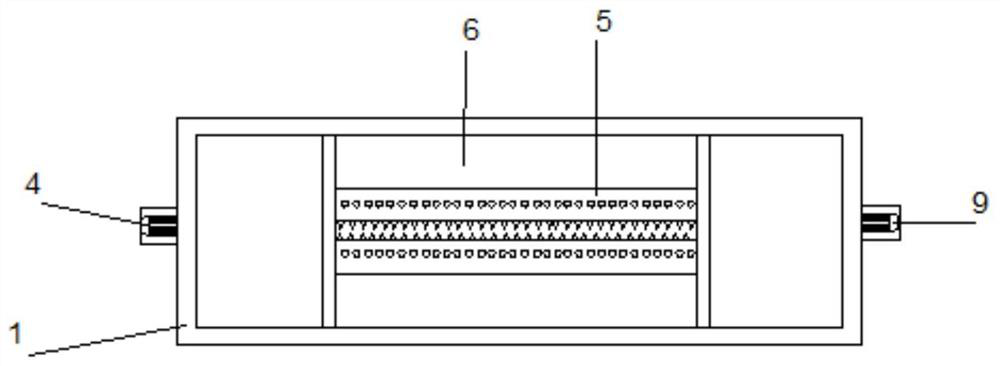 Auxiliary device for acid soil remediation