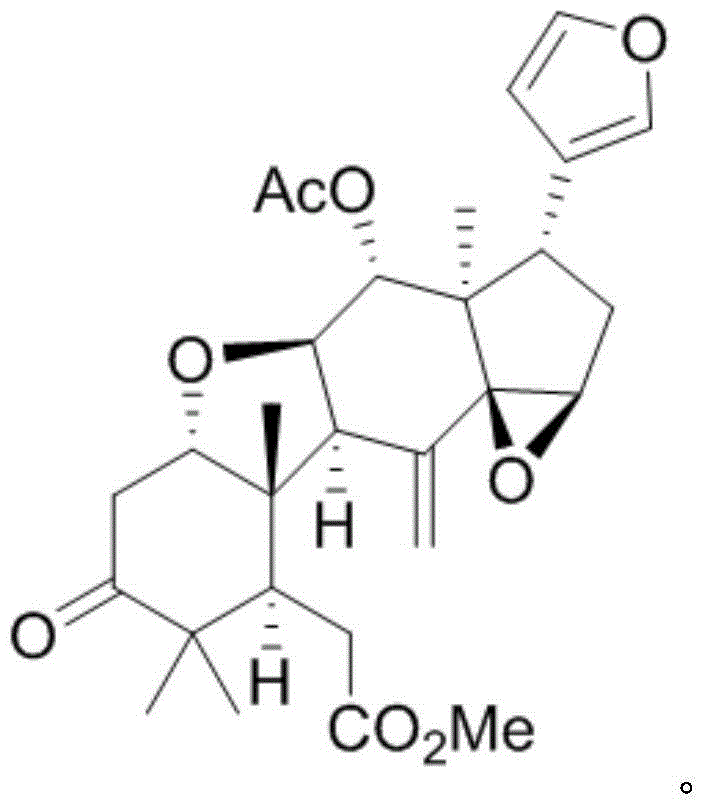 Application of Turrapubin D in preparation of liver-protecting drug