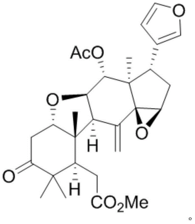 Application of Turrapubin D in preparation of liver-protecting drug