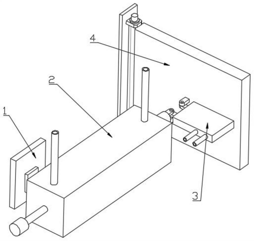 A flat plate model ablation feeding device