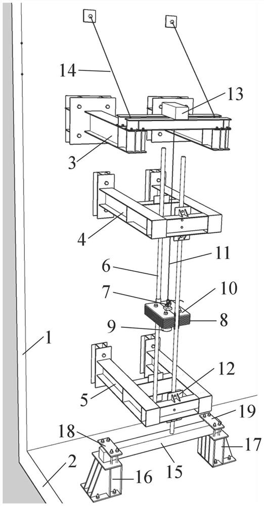 Detachable multifunctional drop hammer impact test device