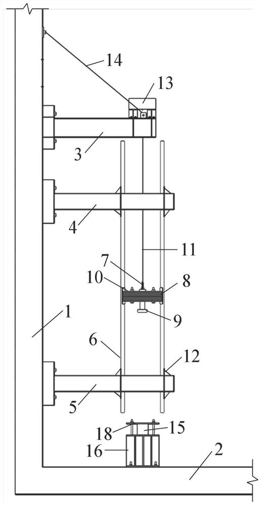 Detachable multifunctional drop hammer impact test device