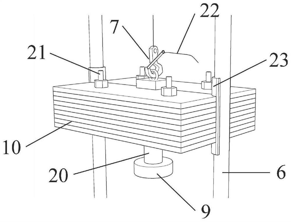 Detachable multifunctional drop hammer impact test device