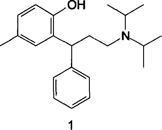 Method for preparing Tolterodine and tartrate