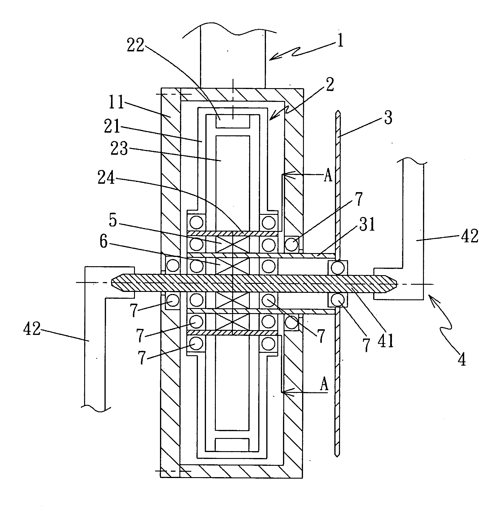 Driving mechanism for the motorized bicycle