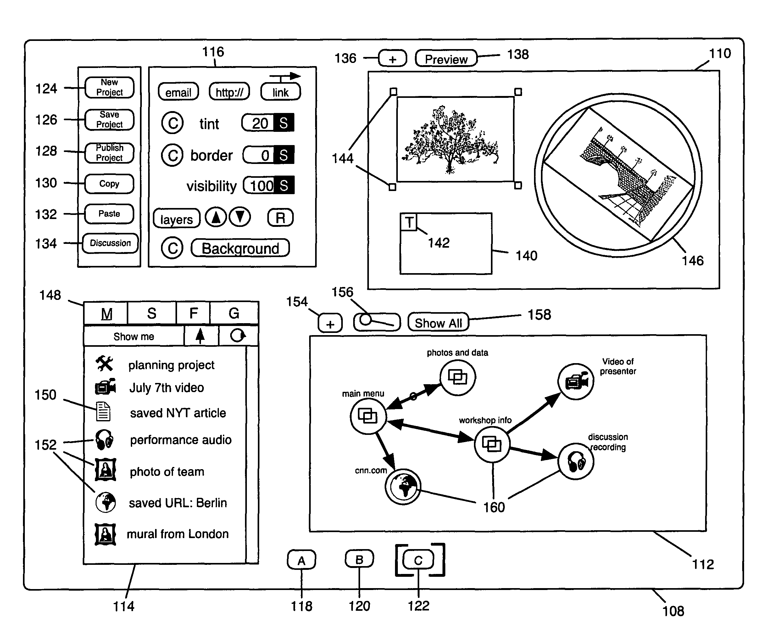 Apparatus and method for creating and using documents in a distributed computing network