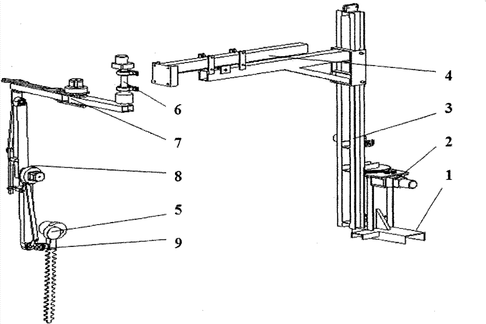 Hedgerow pruning manipulator with six degrees of freedom (DOP)