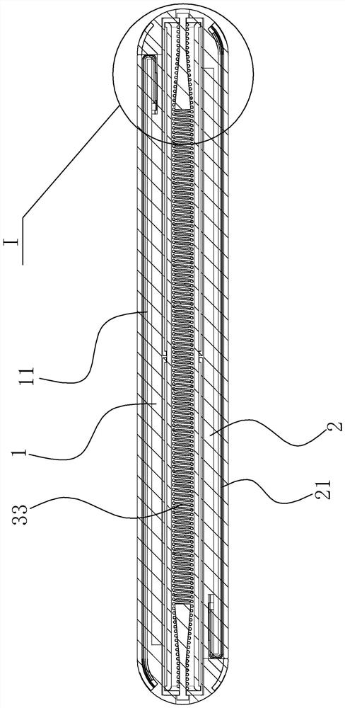 A mobile phone with a flexible screen that can be detached