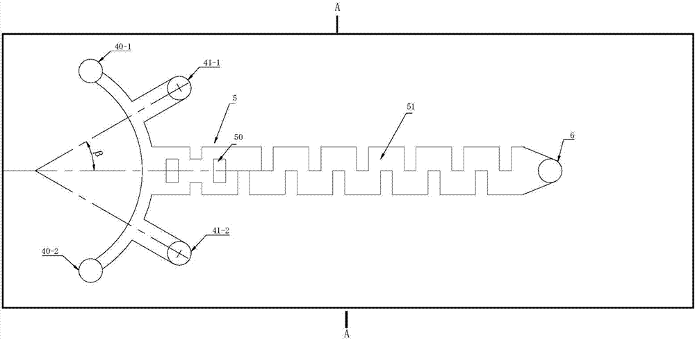 Microfluidic chip capable of realizing high-efficiency mixing