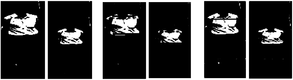 Pedestrian re-identification method using attitude information to design multi-loss function