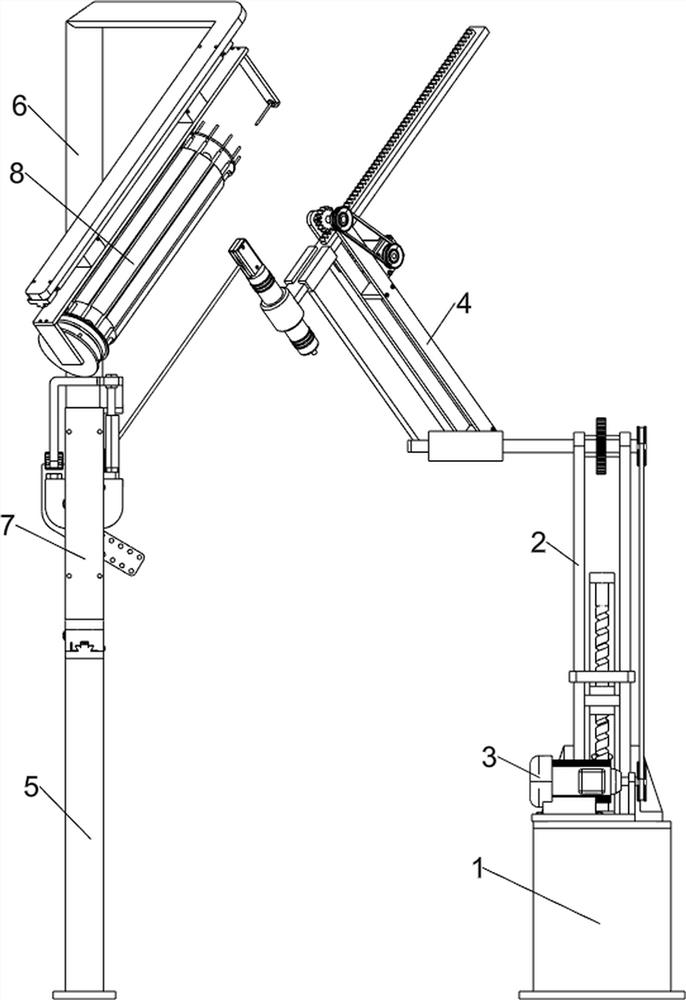 An automobile pedal positioning welding device