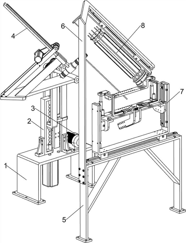 An automobile pedal positioning welding device