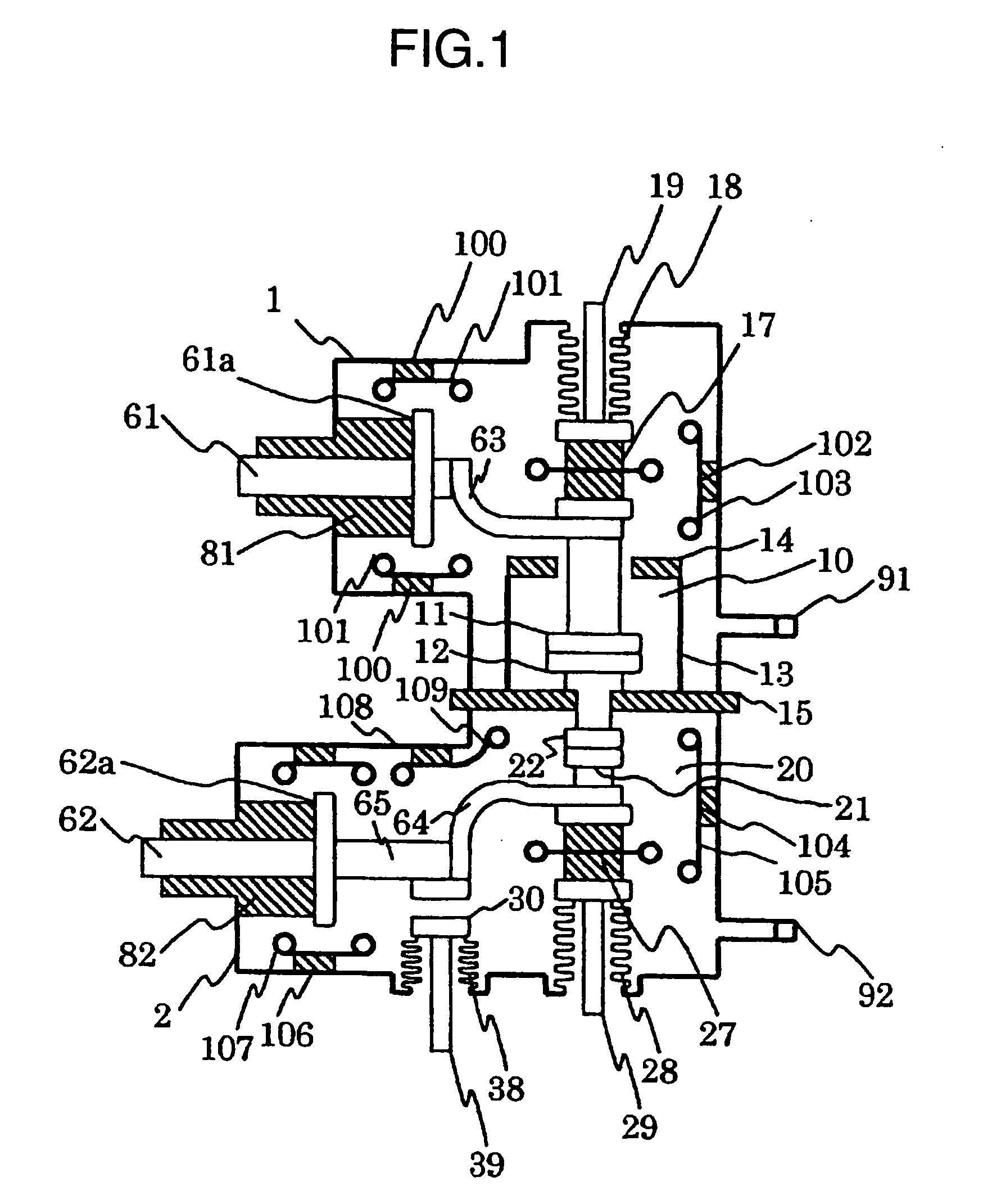 Vacuum switchgear