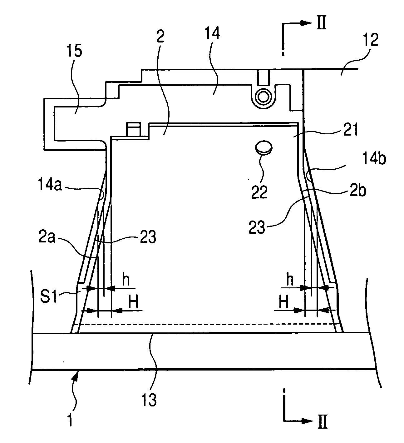 Cord outlet structure of electric instrument cabinet