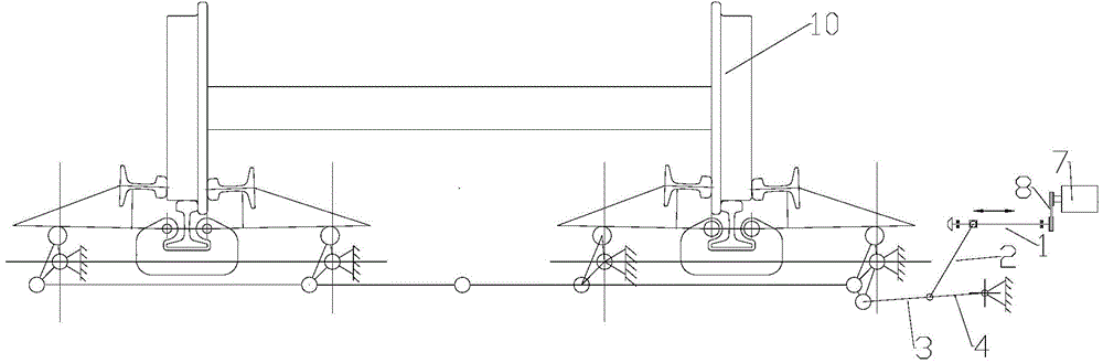 Decelerating brake method and device of electric vehicle and application of lead screw transmission mechanism