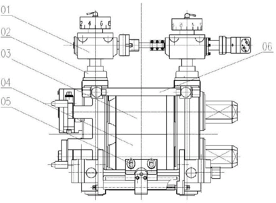 Bars reducing and sizing mill