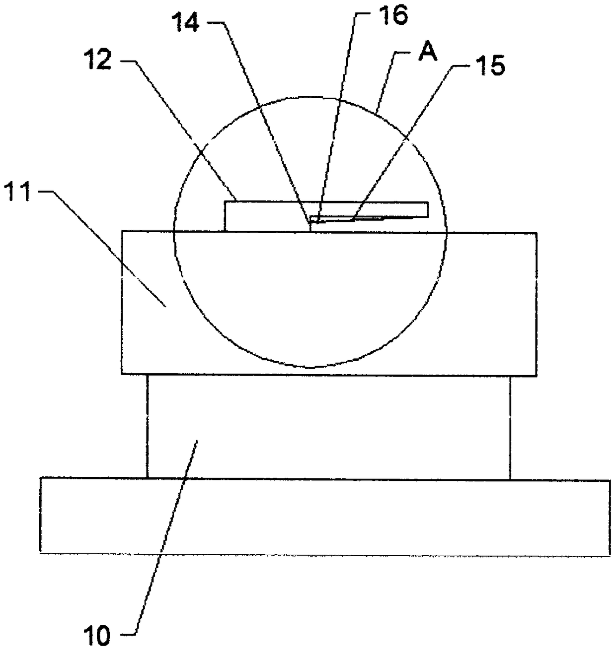 Vacuuming device for rice bags