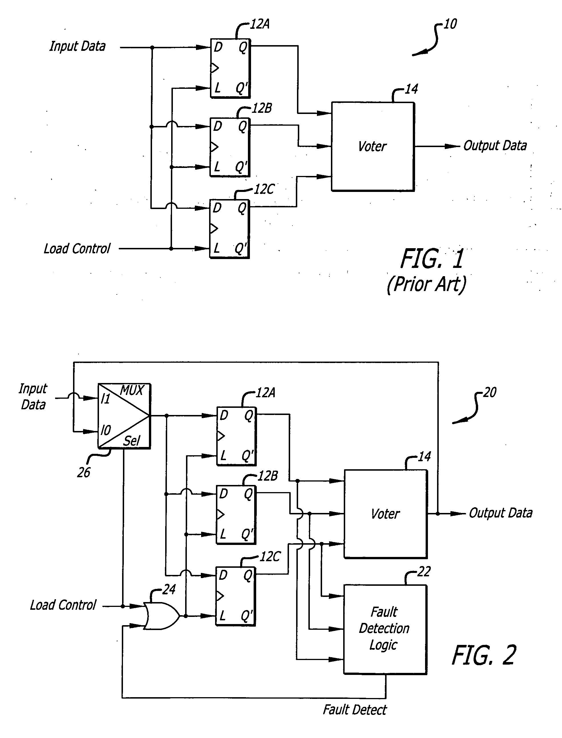 Fault triggerred automatic redundancy scrubber