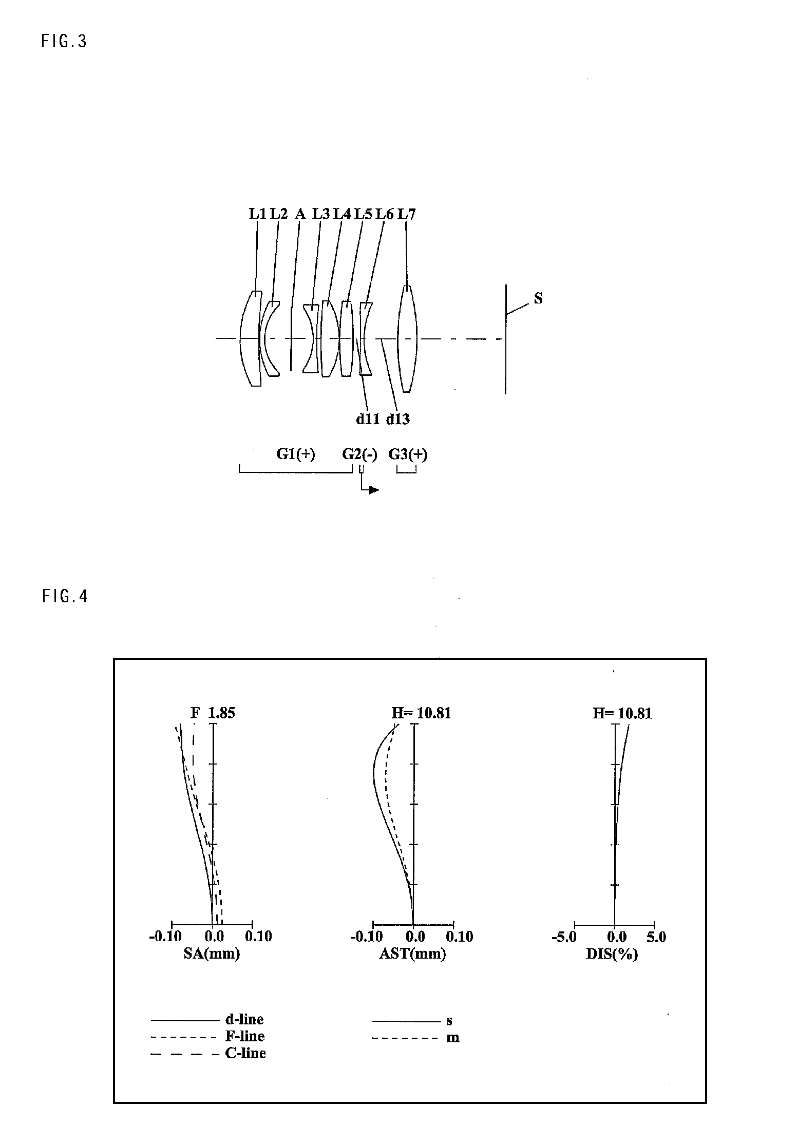 Inner Focus Lens, Interchangeable Lens Apparatus and Camera System