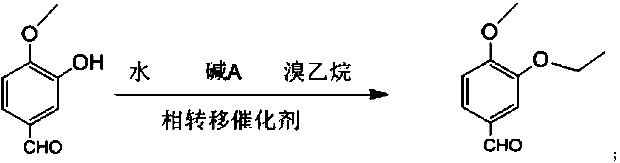 Synthesis method of 3-ethyoxyl-4-methoxybenzaldehyde